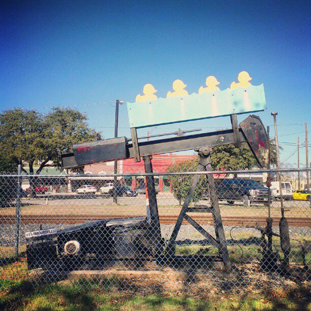 luling artistic pumpjacks texas oil