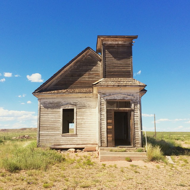 New Mexico ghost town