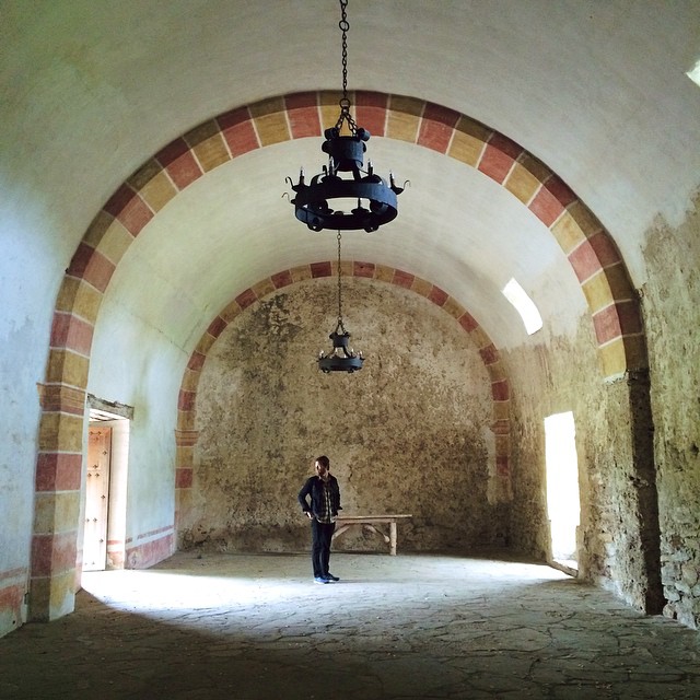 A stop on the San Antonio Missions Hike & Bike Trail. #MissionSanJose #Texashistory #weekendwalk