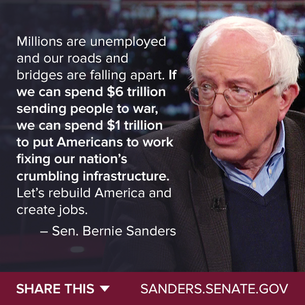 BernieSanders-infrastructure