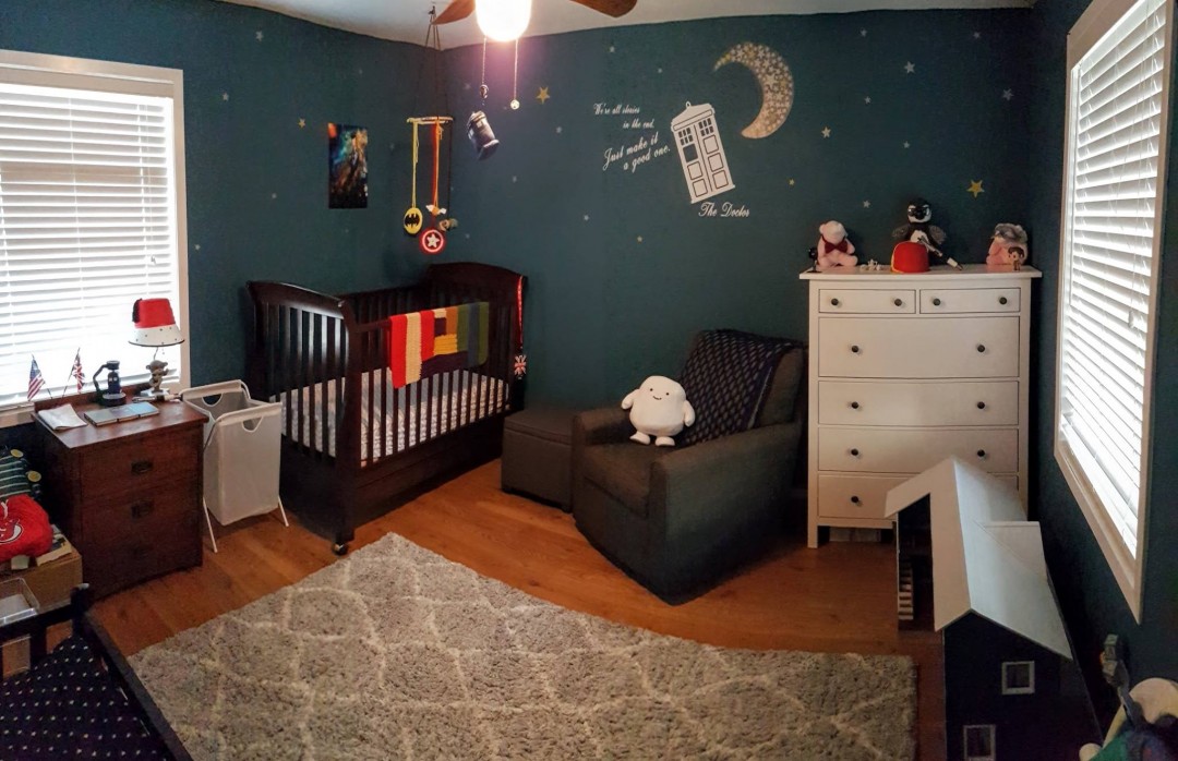 The Most Fantastical Doctor Who Themed Baby Room Hipstercrite